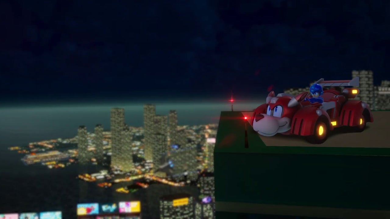Sonic Racing: CrossWorlds - Official Mega Man Pack Teaser Trailer