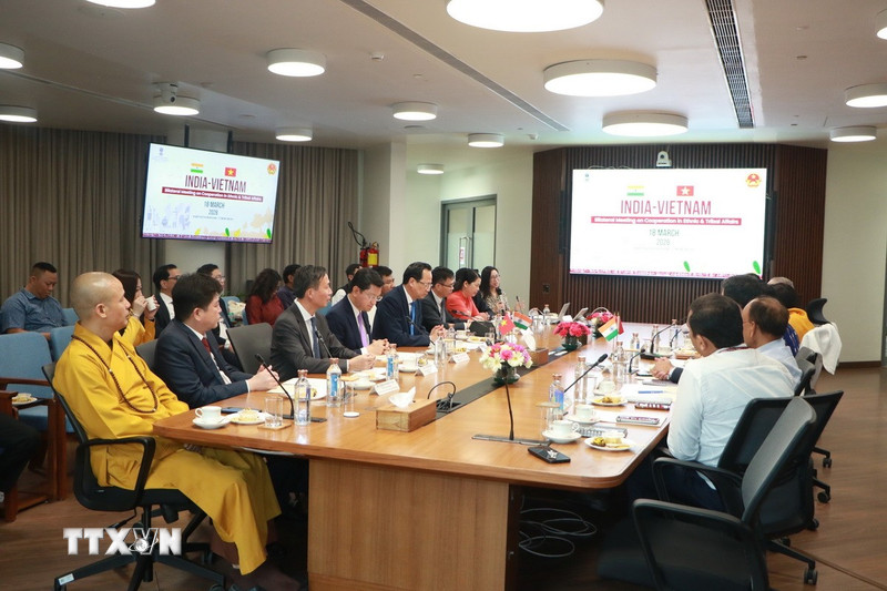 Việt Nam-Ấn Độ thúc đẩy hợp tác về tôn giáo và dân tộc thiểu số