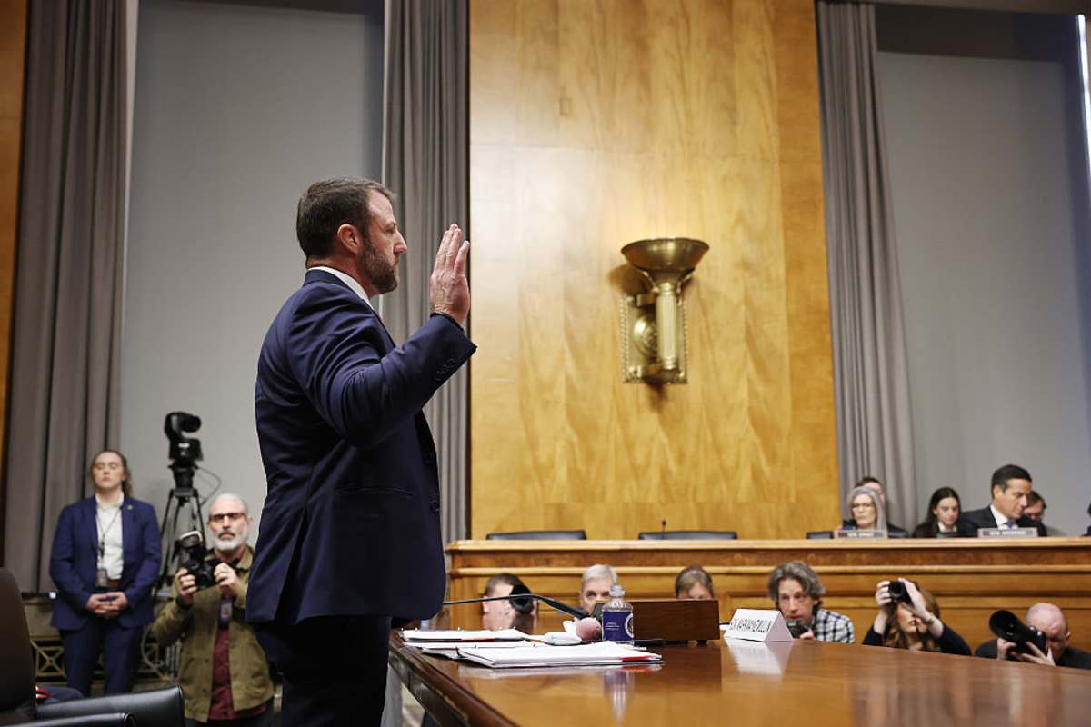 Why did Sen Markwayne Mullin have a pink ball at the DHS hearing? Here ...