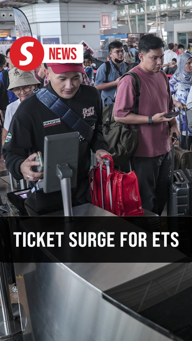 Over 251,000 ETS tickets allocated for Hari Raya this year