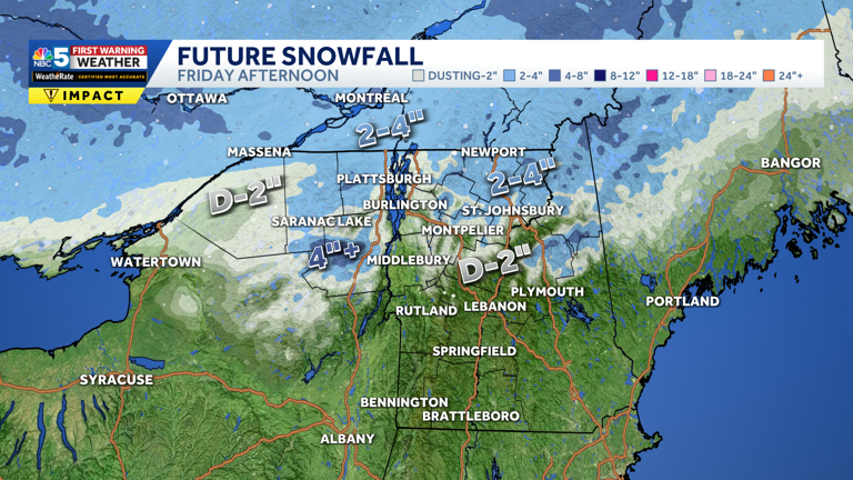 Heavy snow to subside Friday evening as more snow could cause travel ...