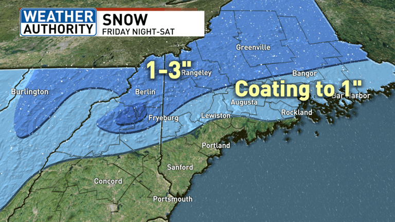Clouds, light snow showers possible on Thursday before more rain and ...