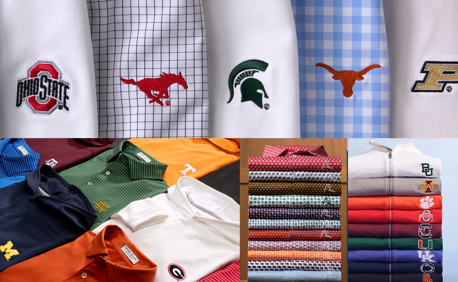 Gear up for March Madness with college-themed golf apparel