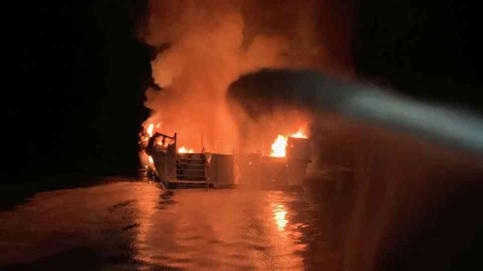 What was that noise? - Seconds before flames took the main deck