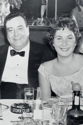 Jackie Gleason and his daughter Geraldine. Credit: Bettmann/Getty