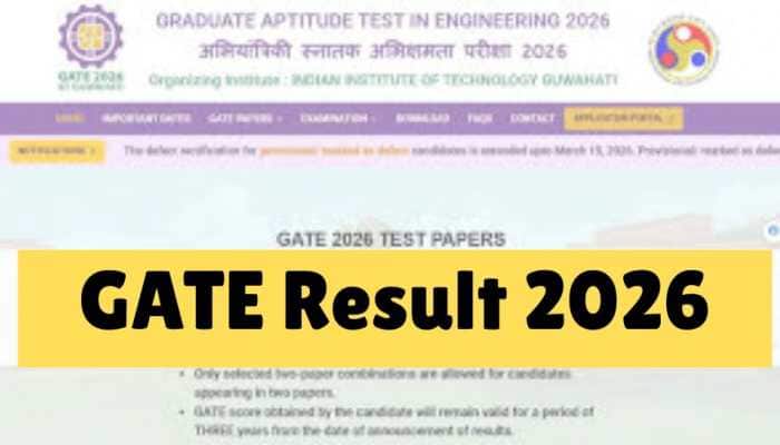 GATE result 2026: How to check scorecard via official and other sources