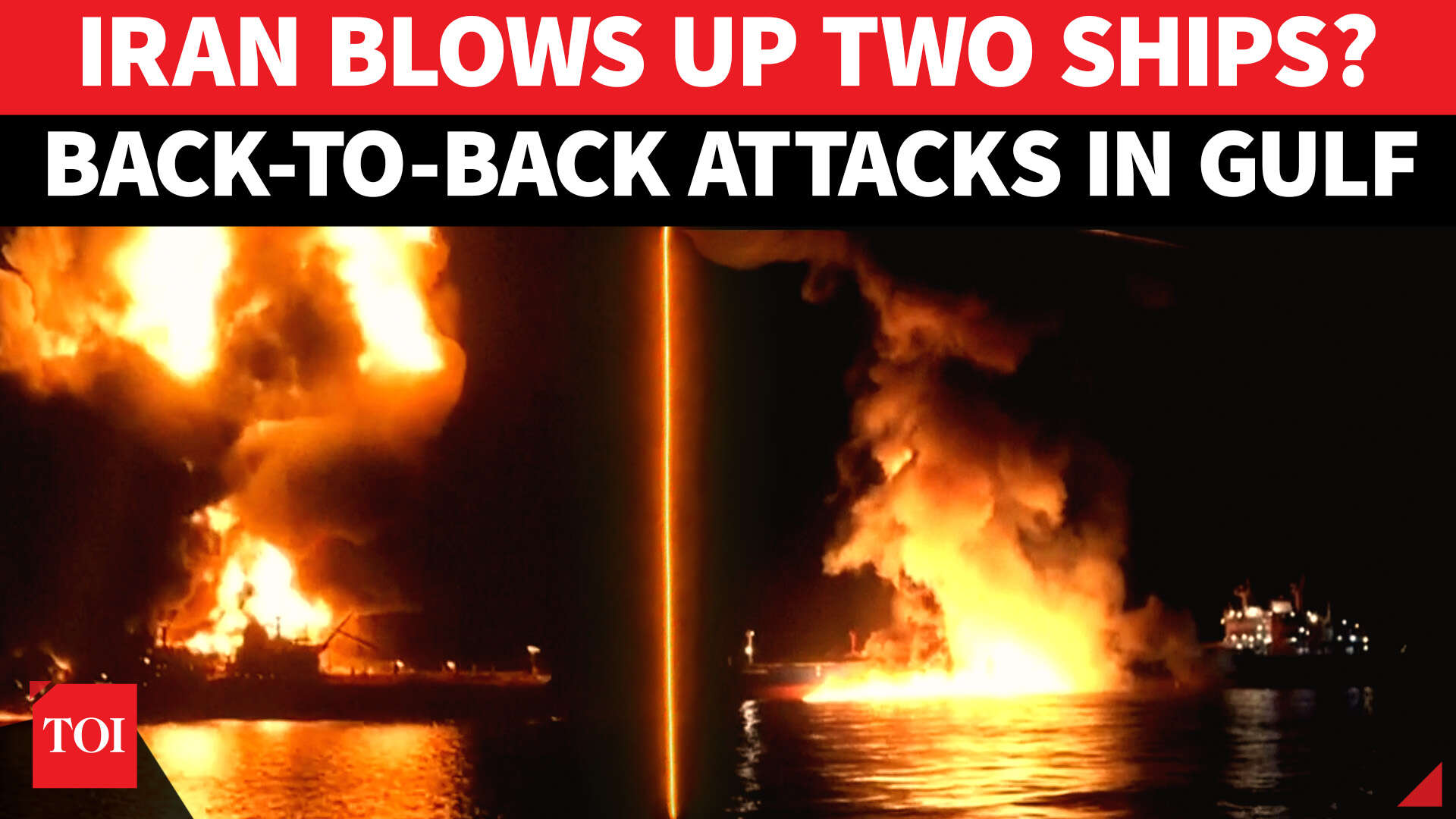 Second ship hit by missile in Gulf waters as Iran steps up attacks to ...