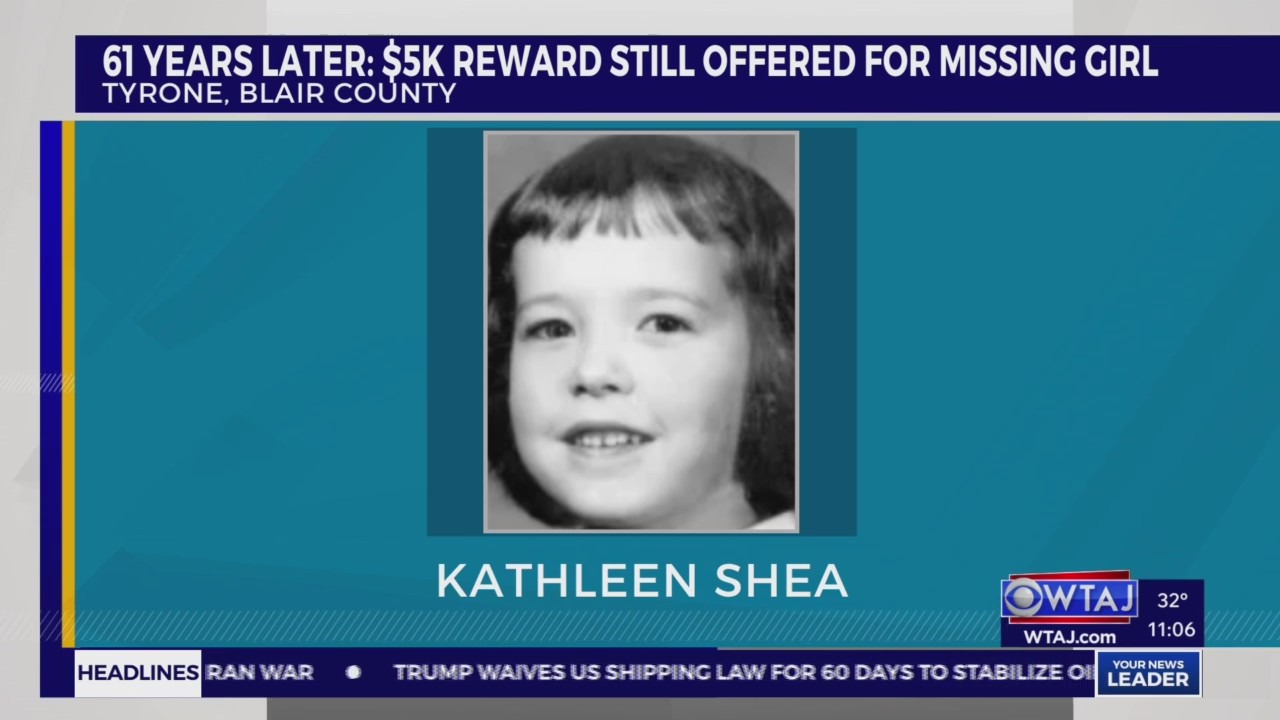 61 years later: Reward still offered for missing Blair County girl