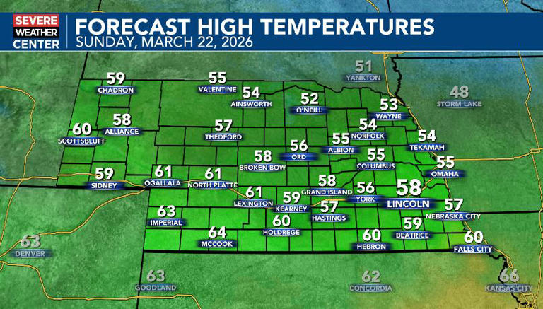 Record high temperatures Friday and Saturday