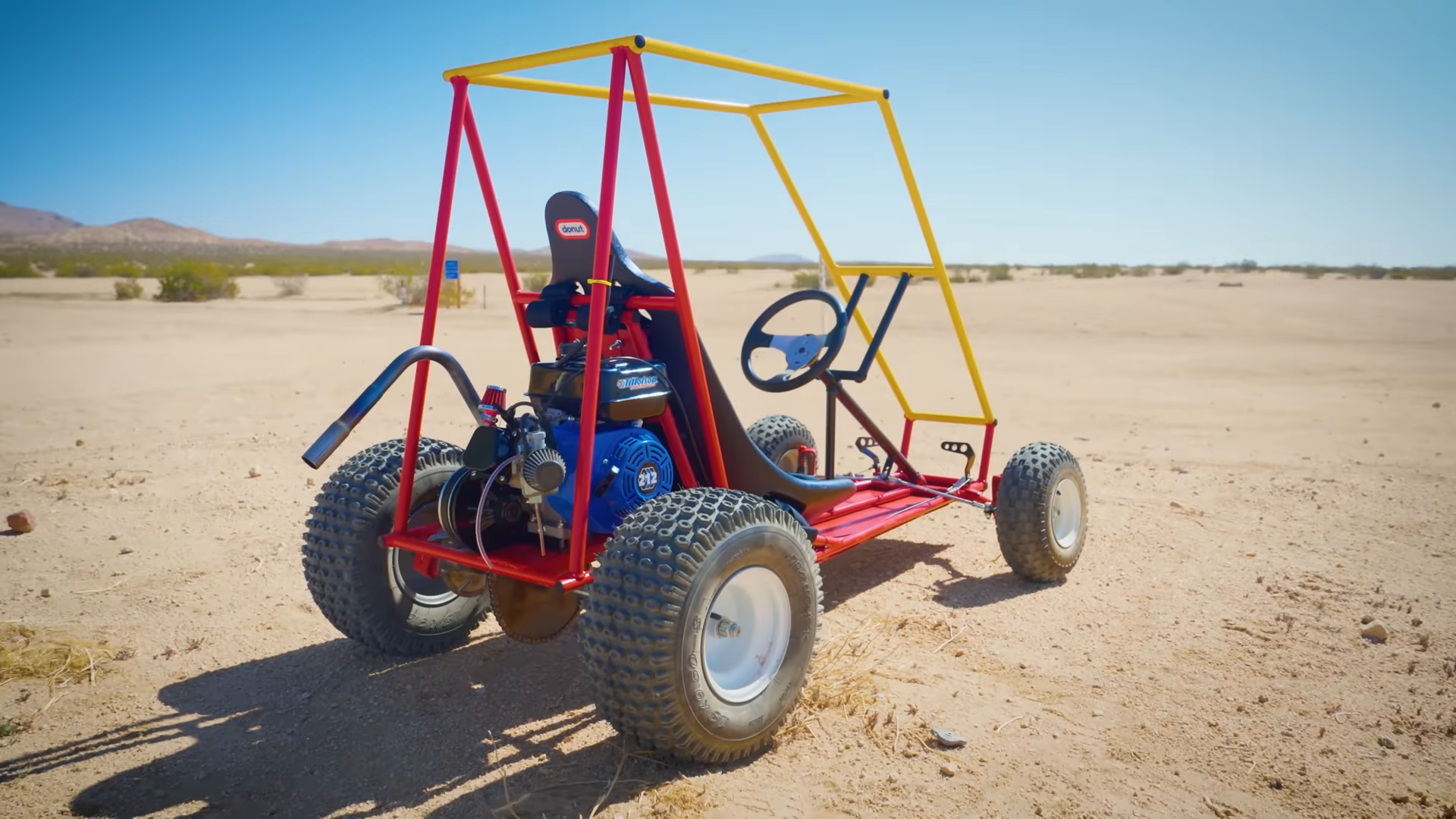 Doubling the power of my homemade go kart