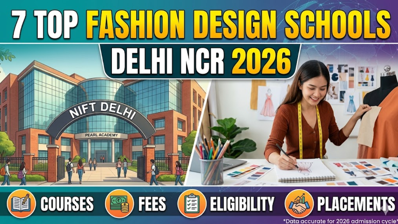 7 best fashion design schools in Delhi NCR 2026: Courses, fees ...