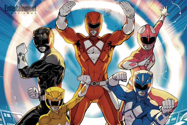 See original Mighty Morphin' Power Rangers as adults in first look at ...