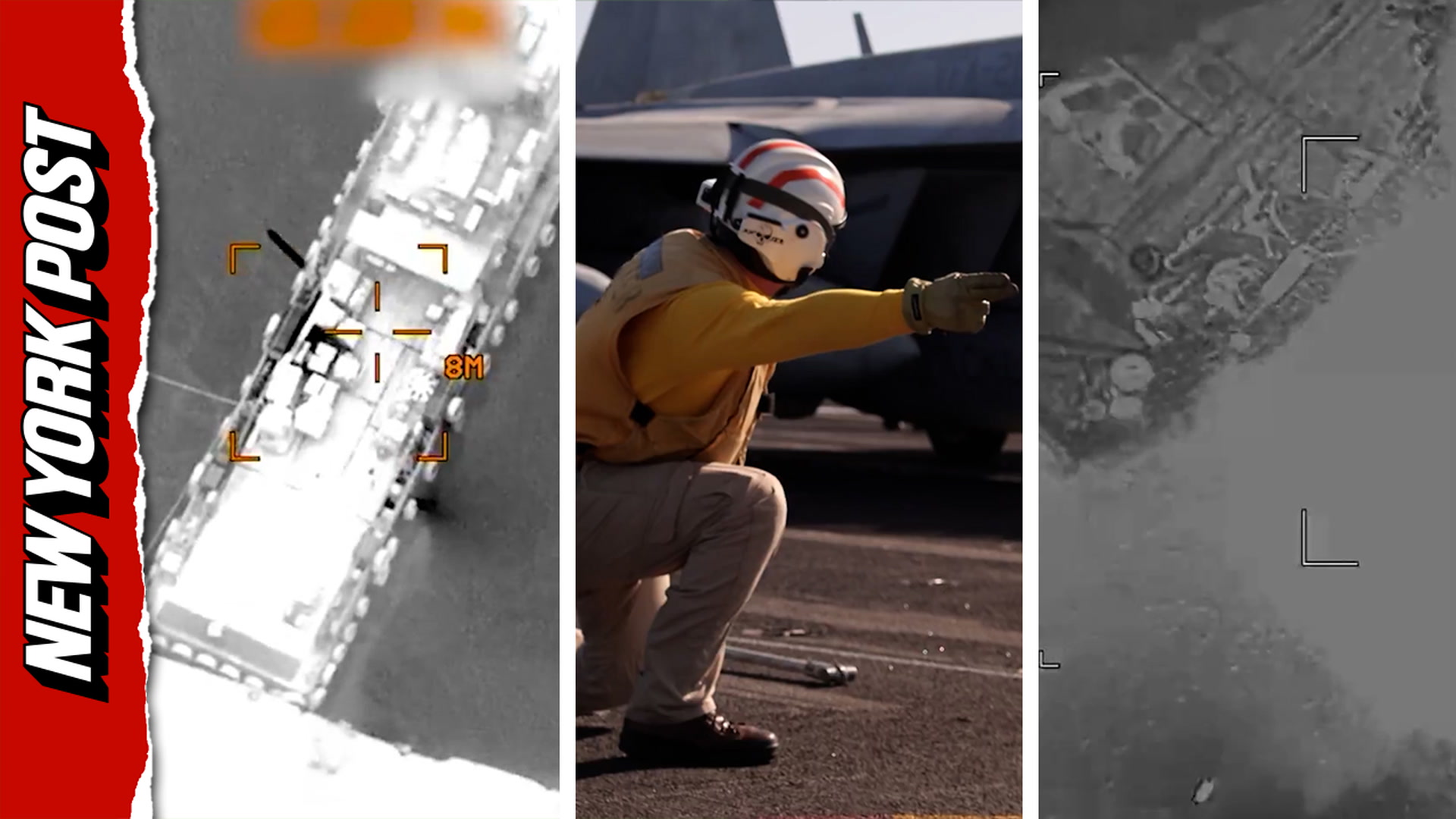 Watch: CENTCOM obliterates Iranian targets near Strait of Hormuz<br><br>