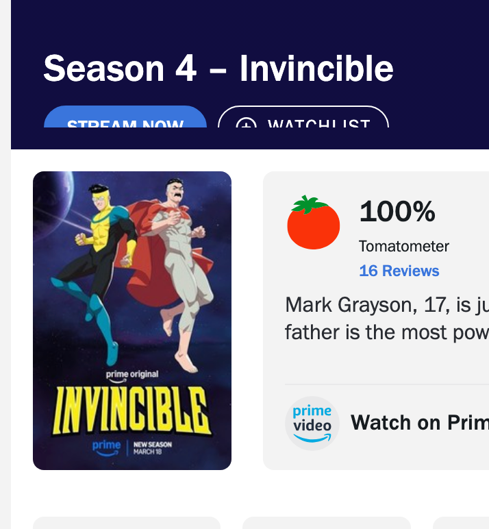 'Best show on TV' with 100% Rotten Tomatoes score returns to screens