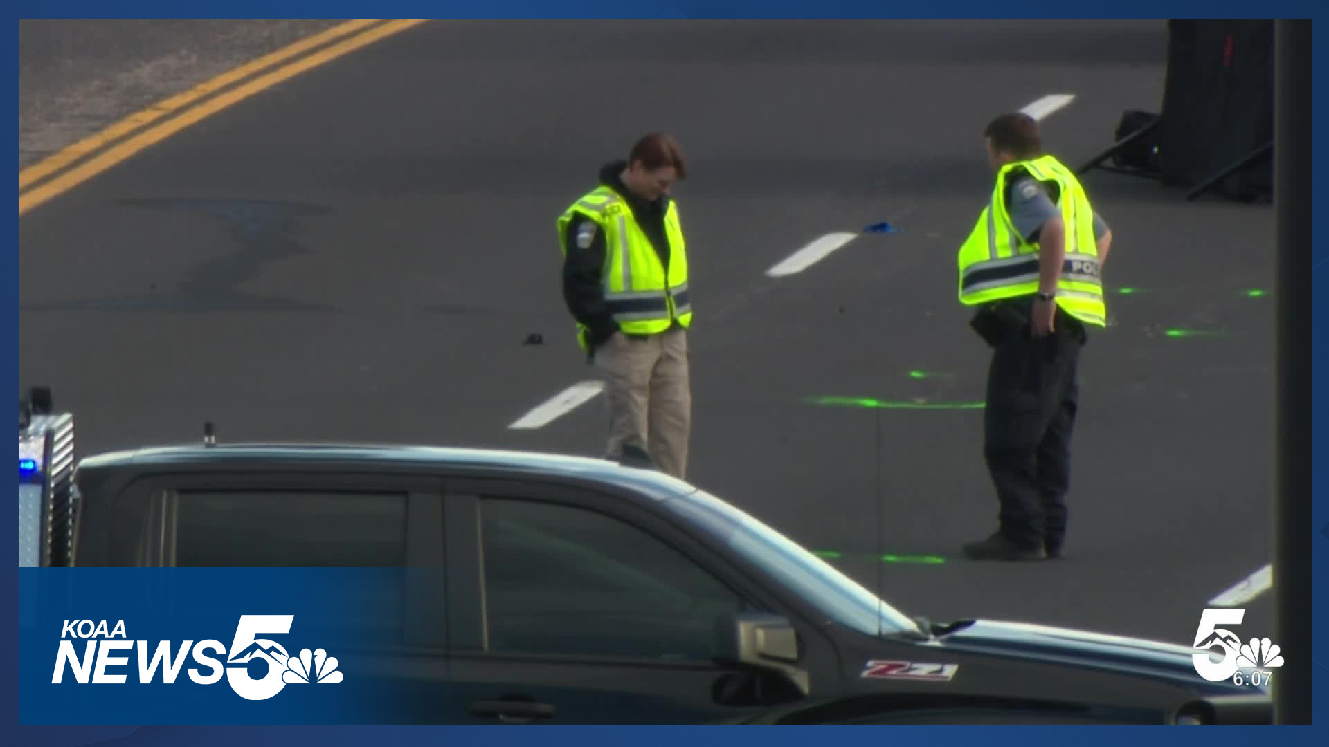 Pedestrian killed in crash in Colorado Springs Wednesday