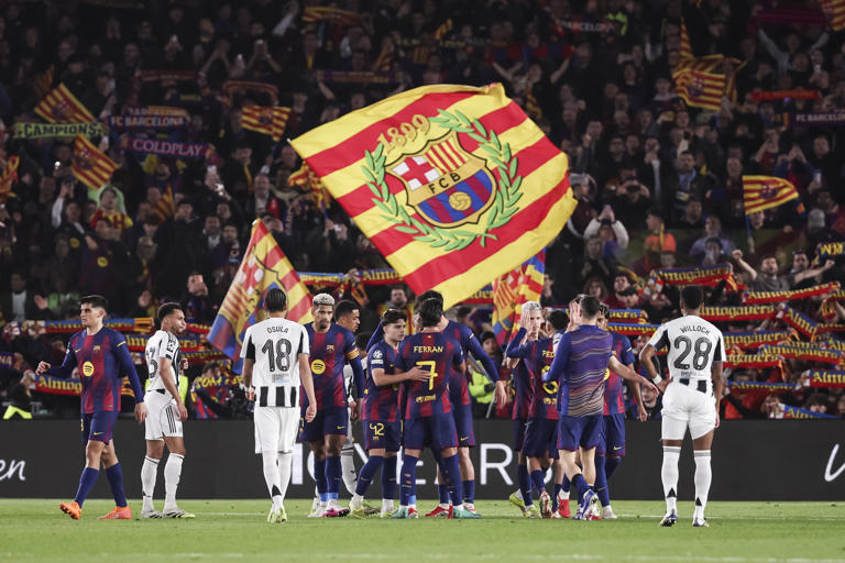 Liga de Campeones Barcelona 7-2 (8-3) Newcastle Crónica del partido: Humillación continental