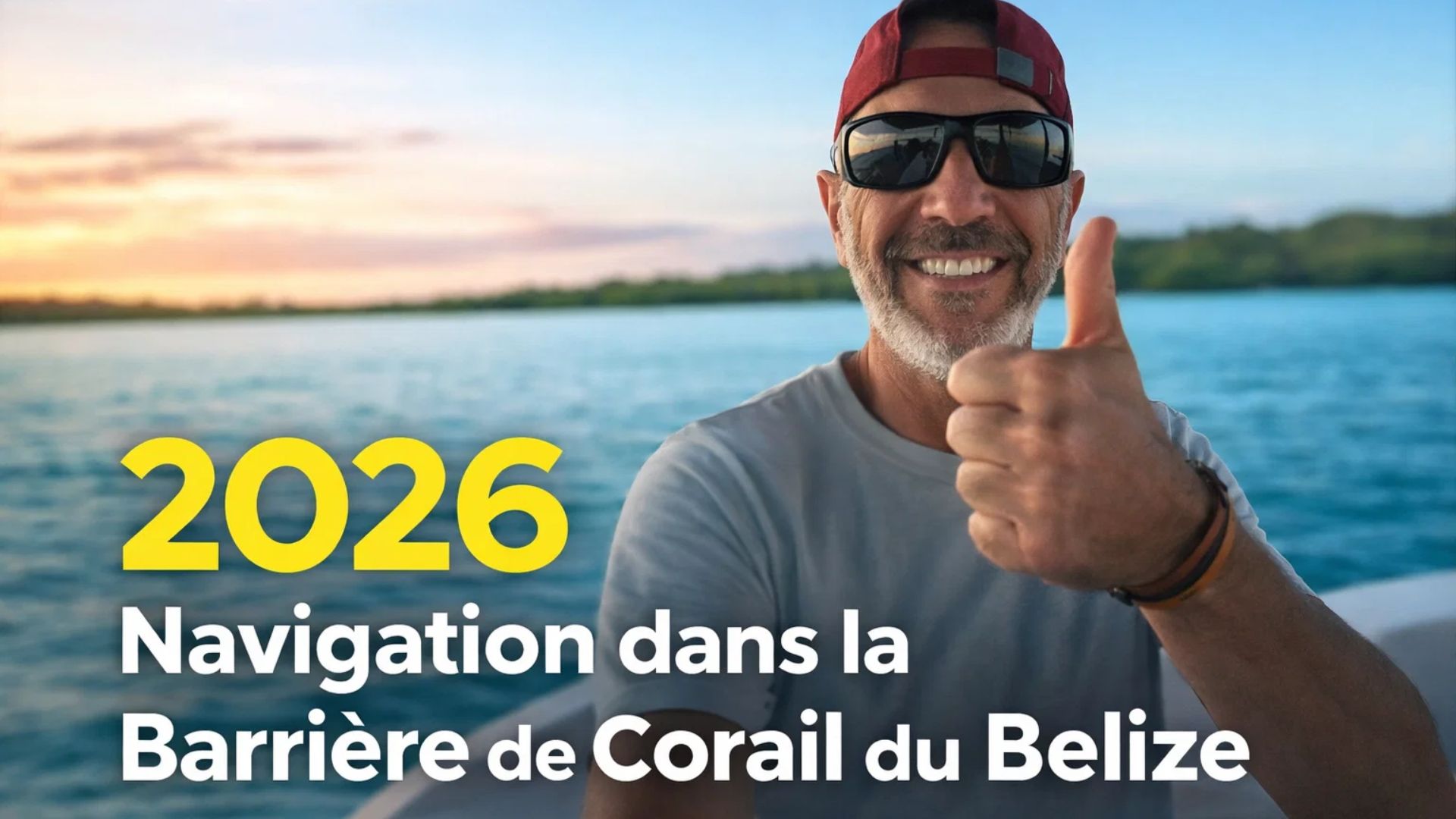 2026 navigation dans la barrière de corail du Belize