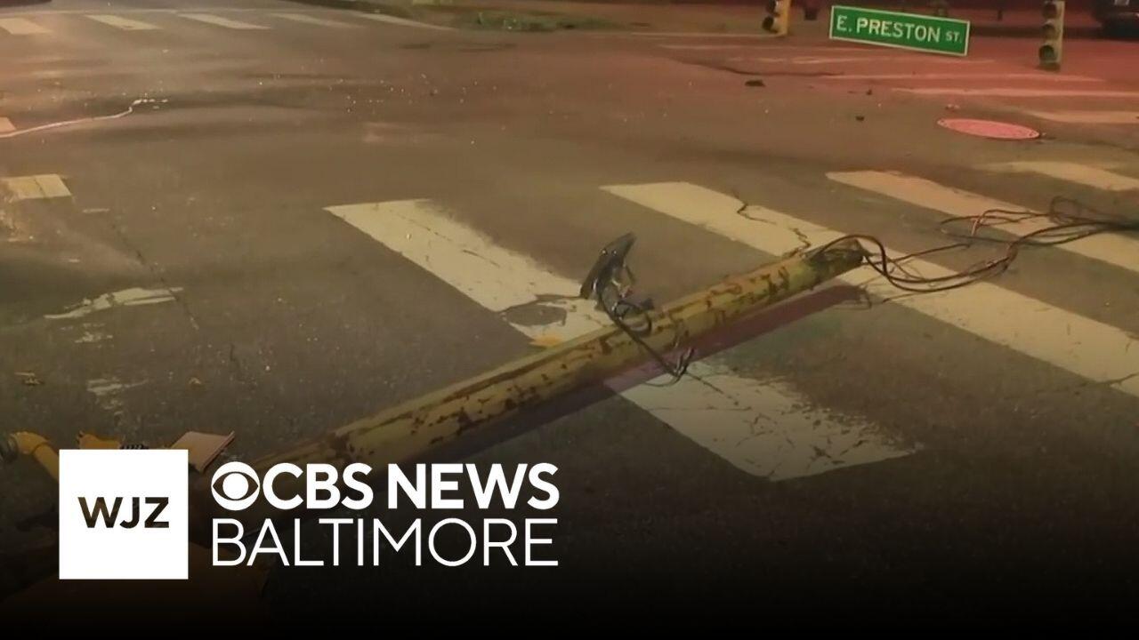 8 hurt after MTA bus crash in Baltimore