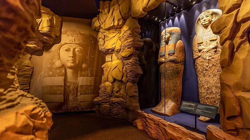 Ramses and the Pharaohs' Gold: The Exhibition is being held in London until the end of May 2026 © NEON World Heritage Exhibitions