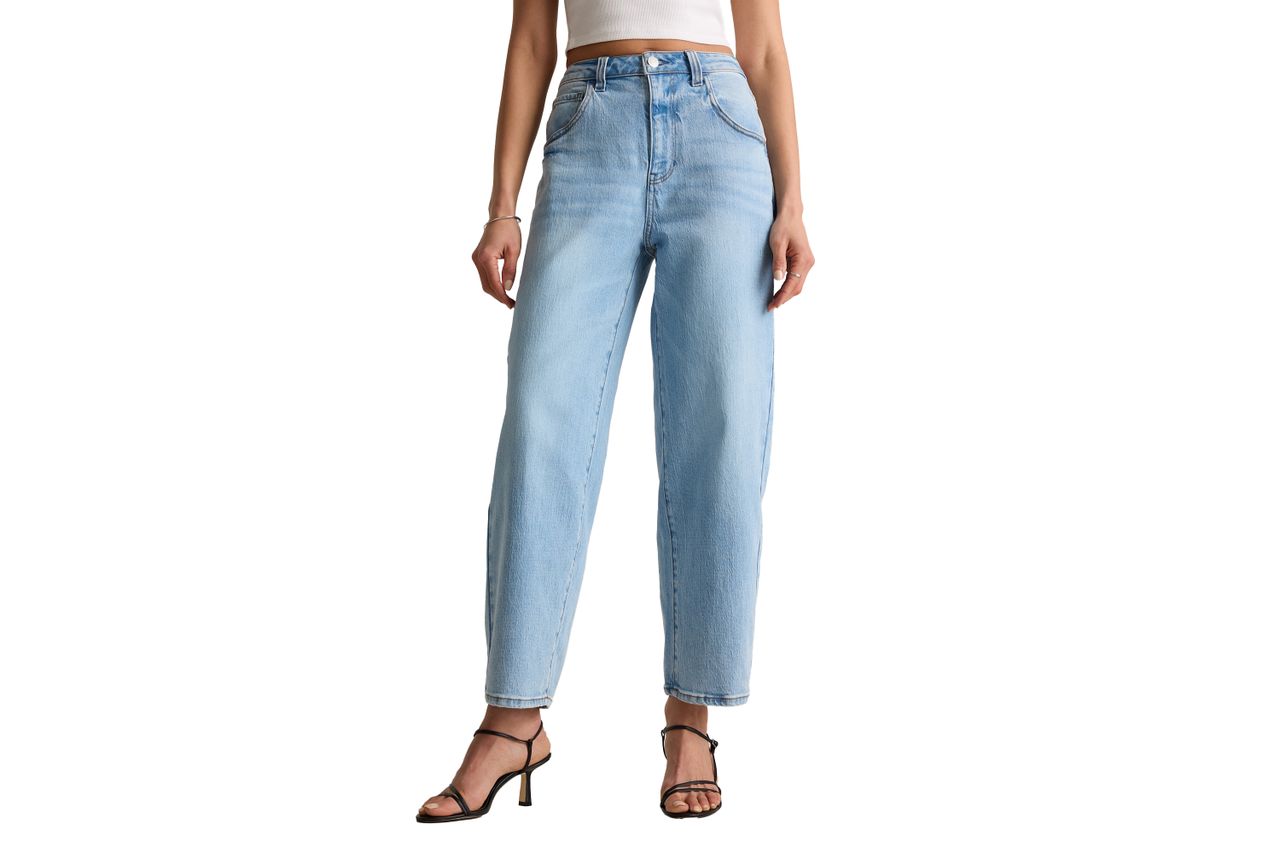 Quince Bella Stretch Barrel Jeans