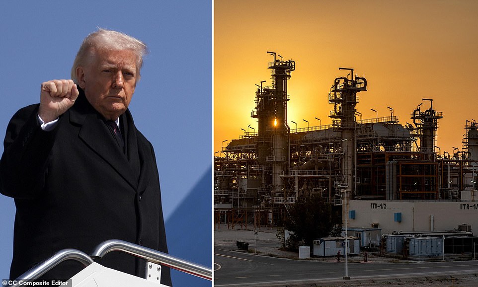 Trump threatens 'destruction' of Iran gas field as oils prices surge