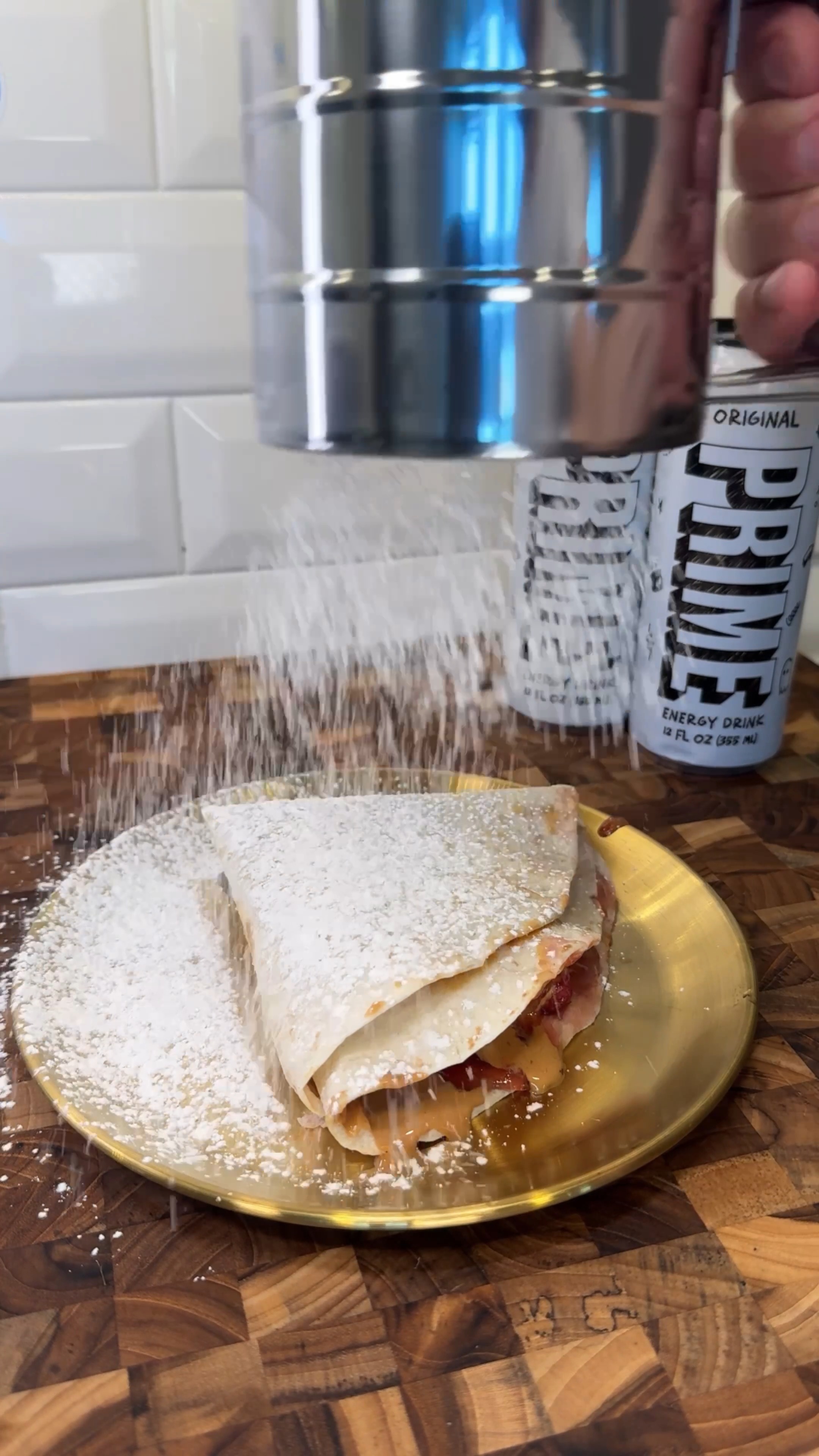 Perfect PB&J wrap recipe