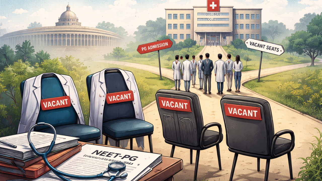 1,140 NEET PG seats vacant after counselling: What is India’s medical ...