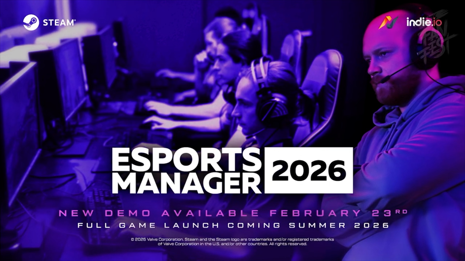 Esports Manager 2026 official demo trailer