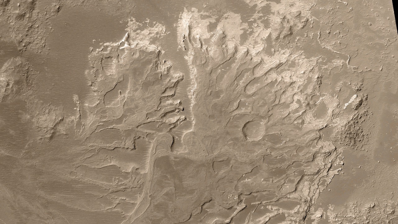 Scientists identify a buried ancient river system beneath Mars’ surface