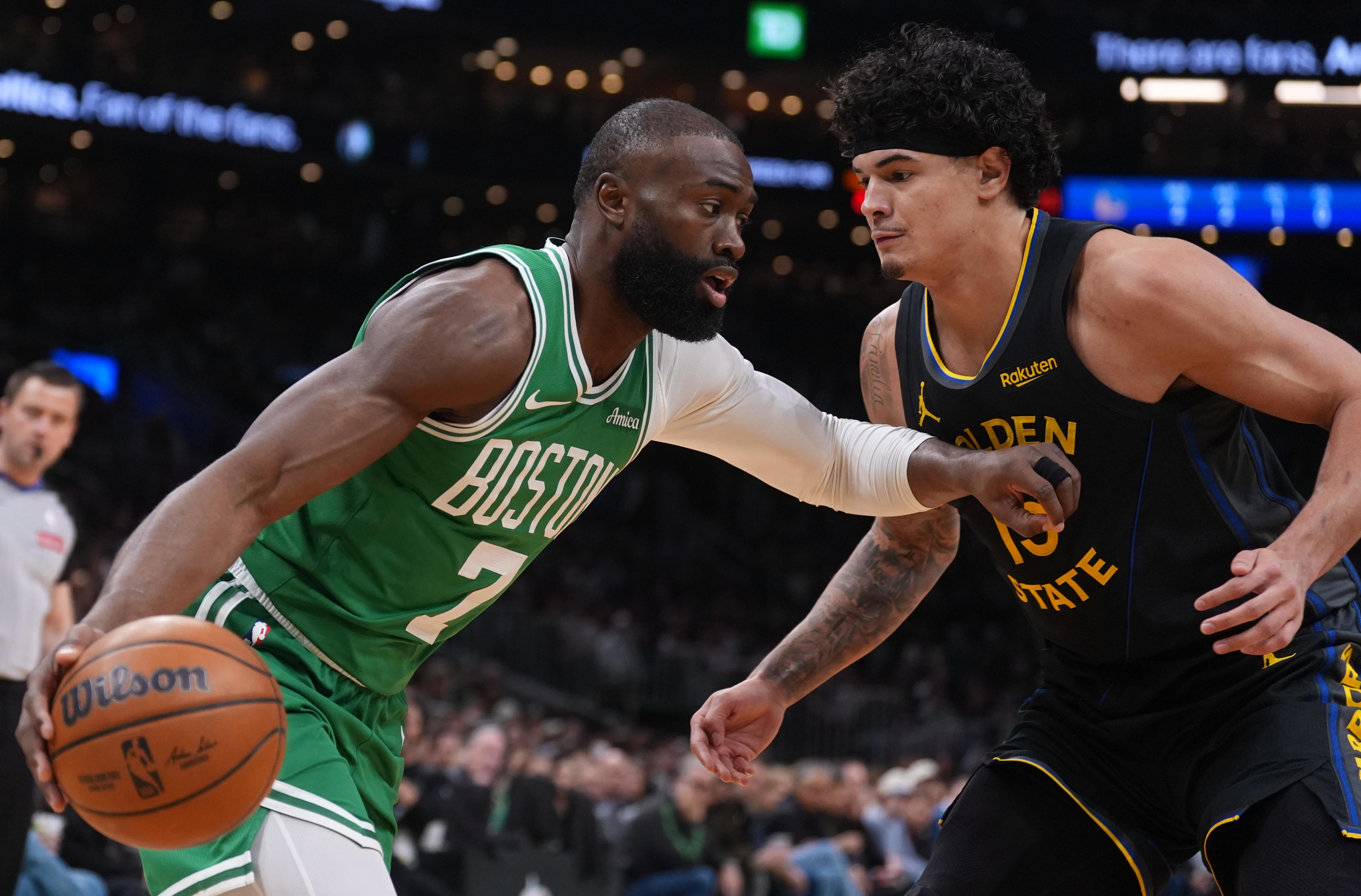 Jaylen Brown reflects on making history with Boston Celtics