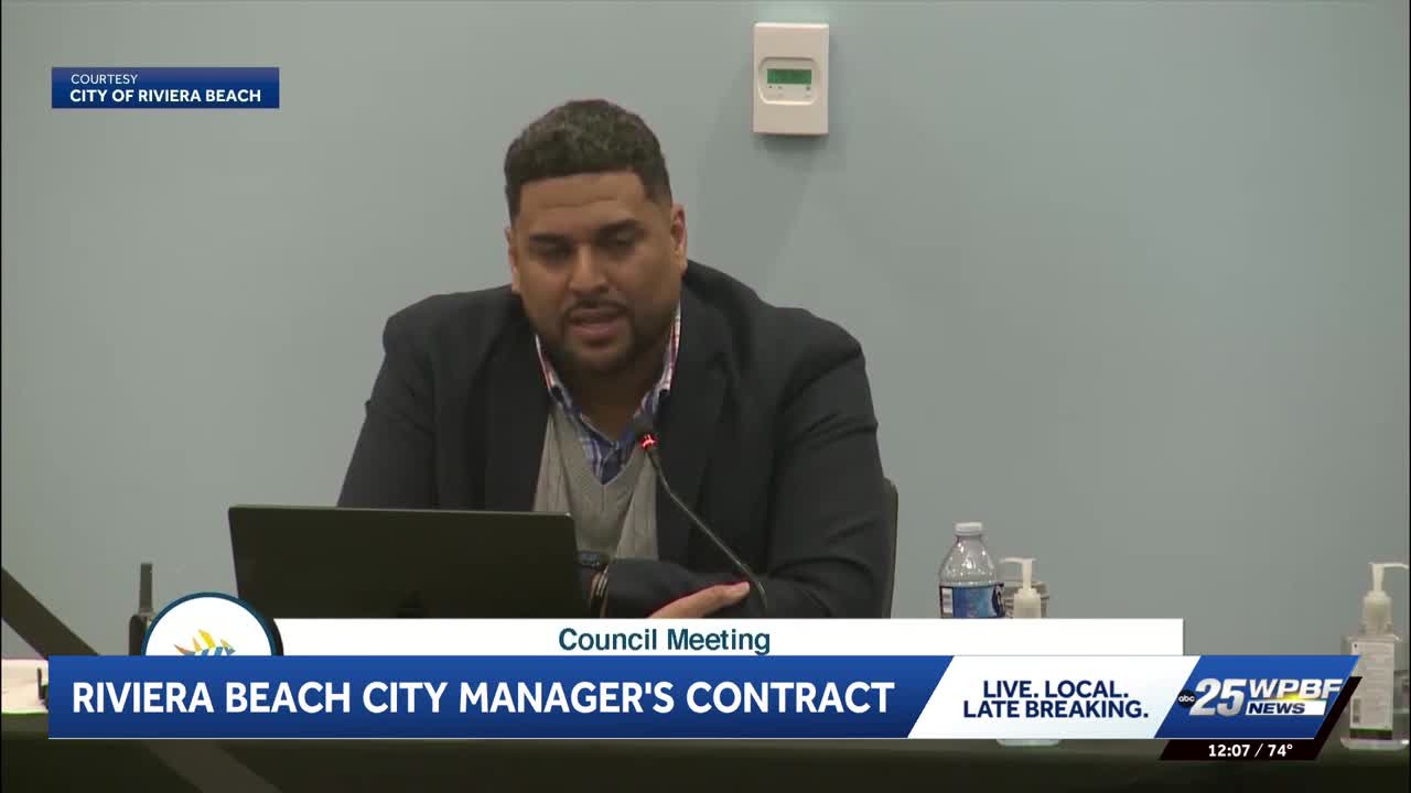 Riviera Beach city manager keeps job after effort to remove him is ...