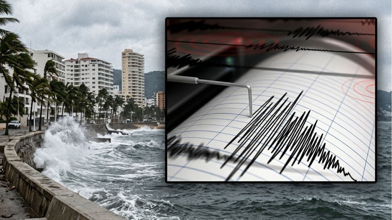 Tiembla en Acapulco; así registró el SSN el sismo de hoy en México