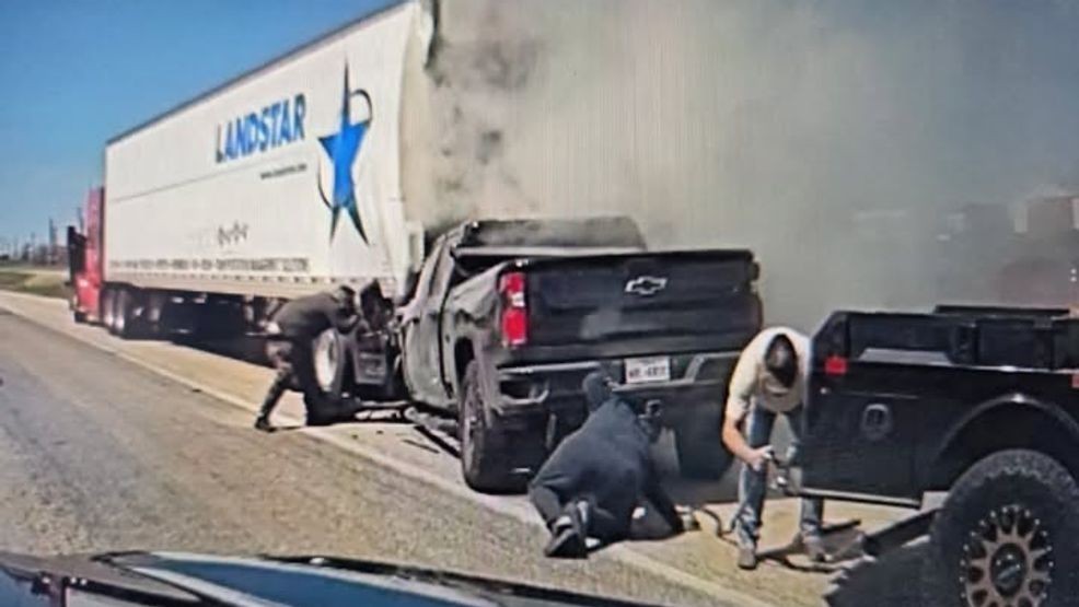 Good Samaritans praised after fiery crash on I-10 in Seguin