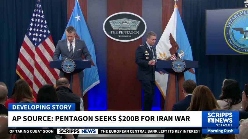 Pentagon seeks $200B for Iran war