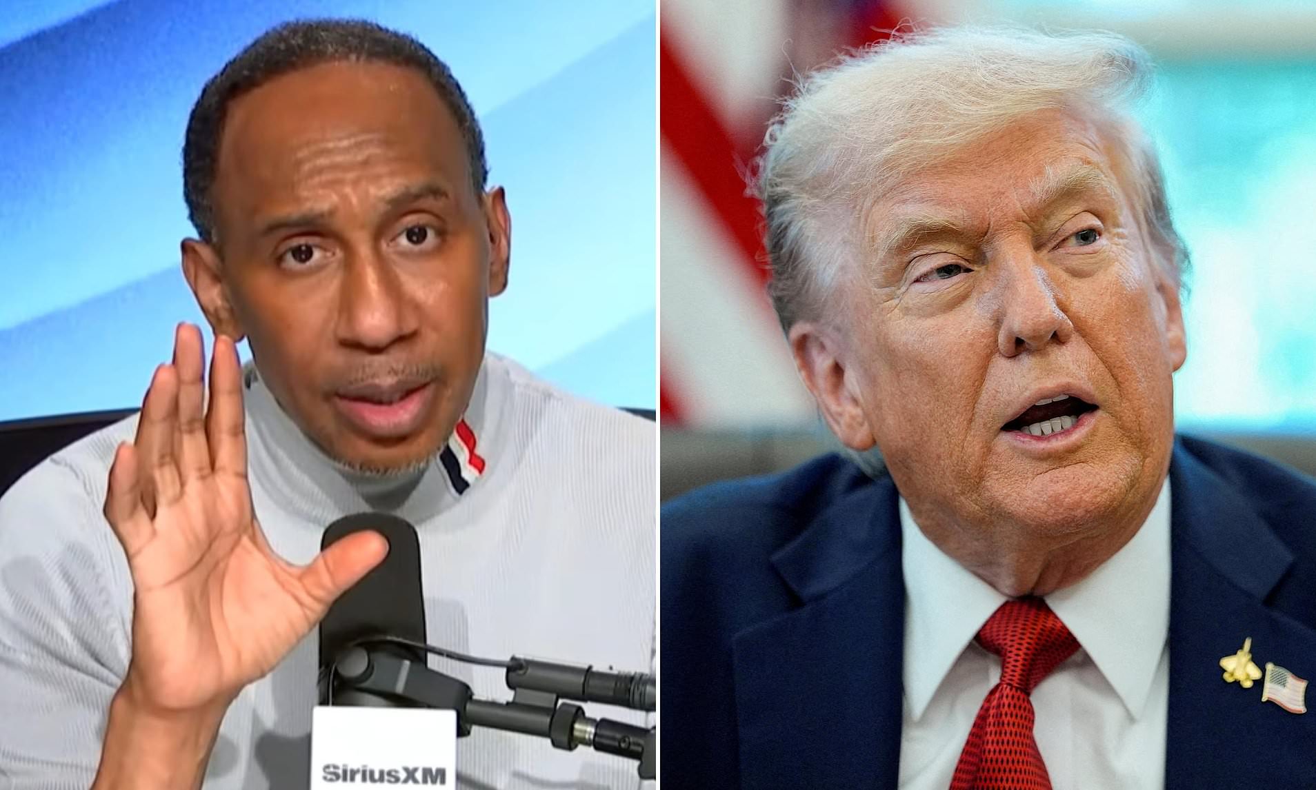 Stephen A Smith savages Donald Trump in foul-mouthed rant about Iran ...
