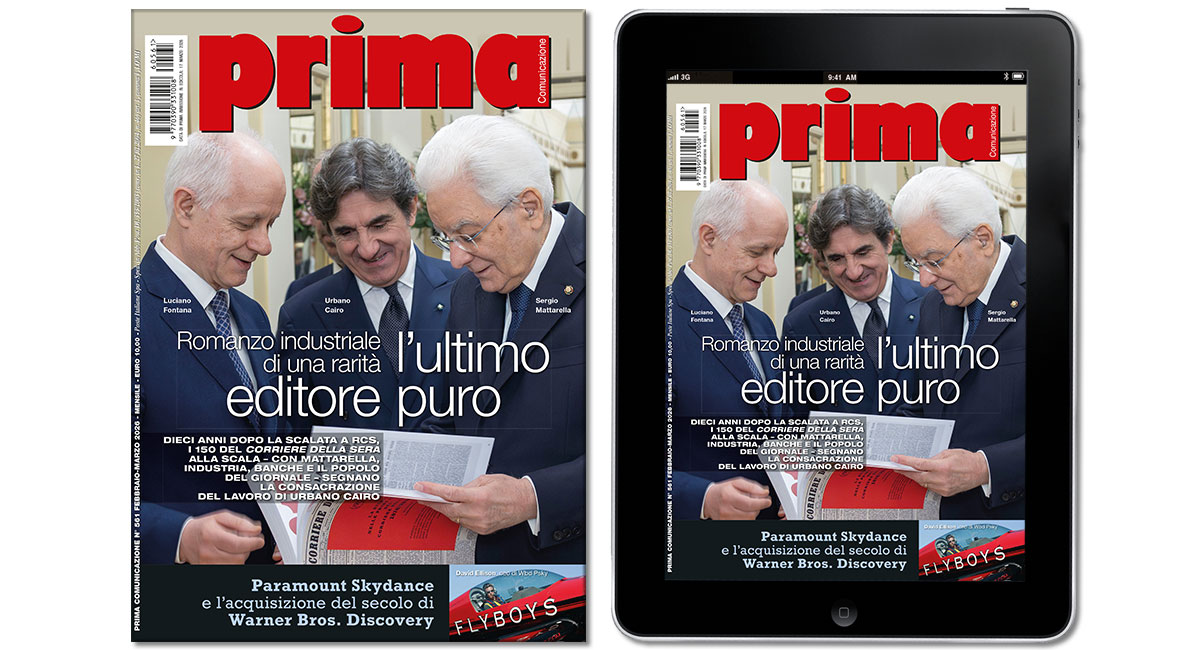 Il nuovo numero di 'Prima' è in edicola e in digitale