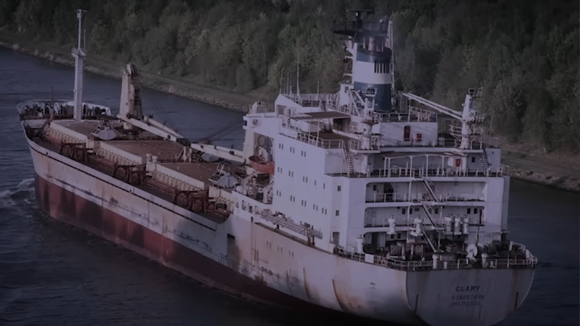 Watch what happens when two ships collide in open sea