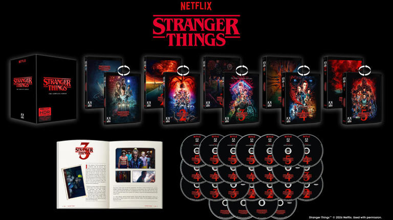 Netflix is giving Stranger Things: The Complete Series an amazing 4K ...