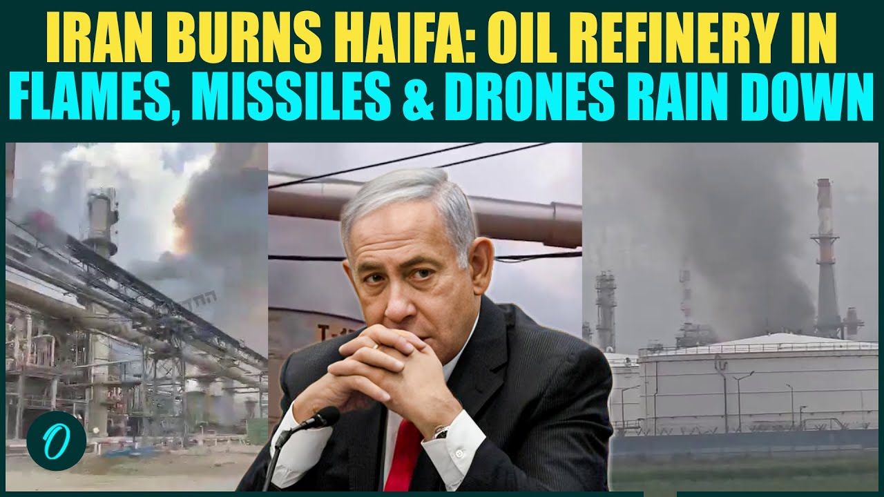 Iran bombs Israel’s Haifa oil refinery breaking: Iran’s new ‘Nasrallah ...