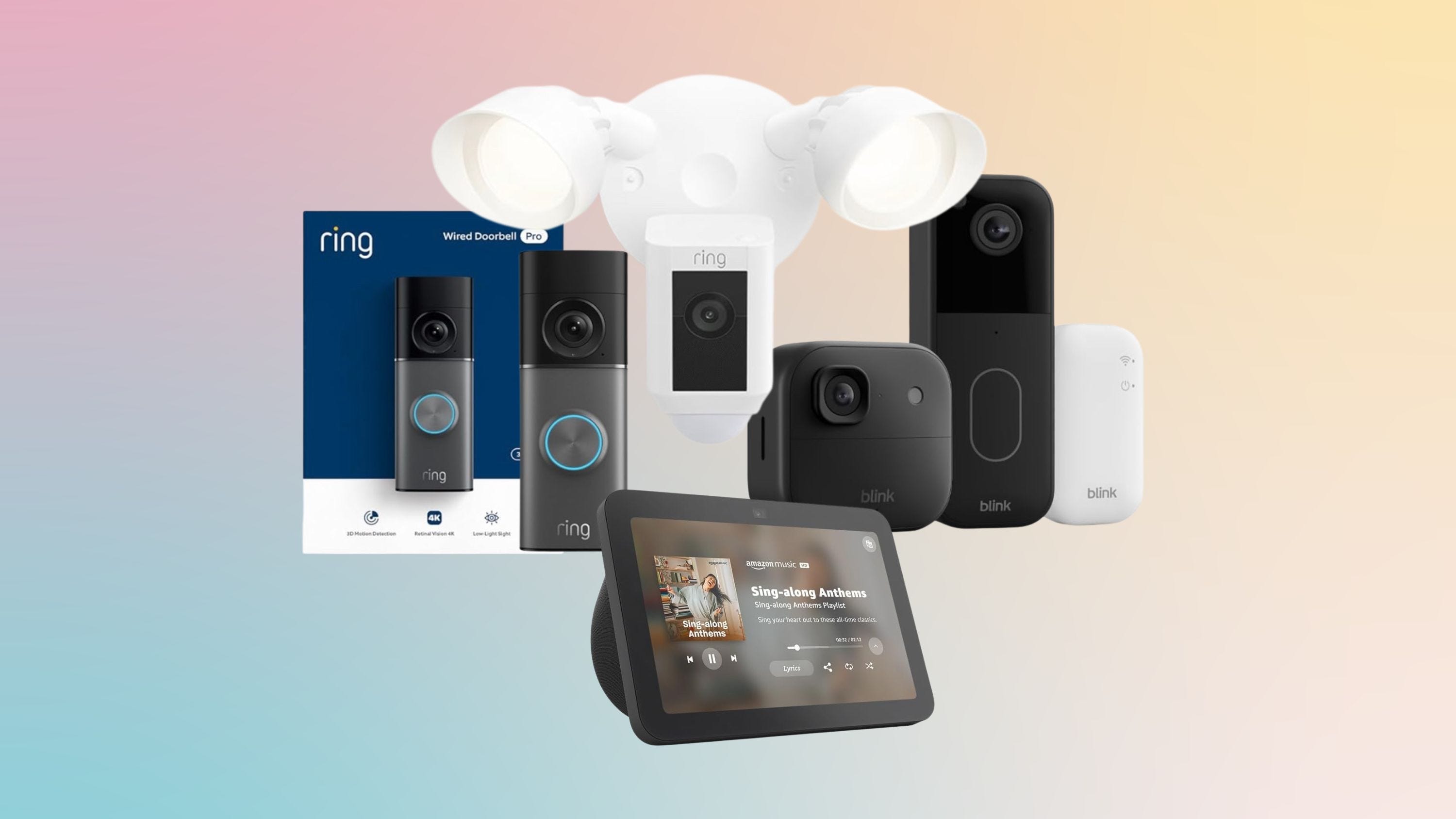 Amazon device deals happening now—save on Echo, Fire TV, Ring, Blink