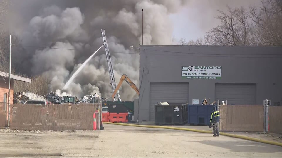 Fire at recycling facility prompts temporary shelter-in-place for some ...