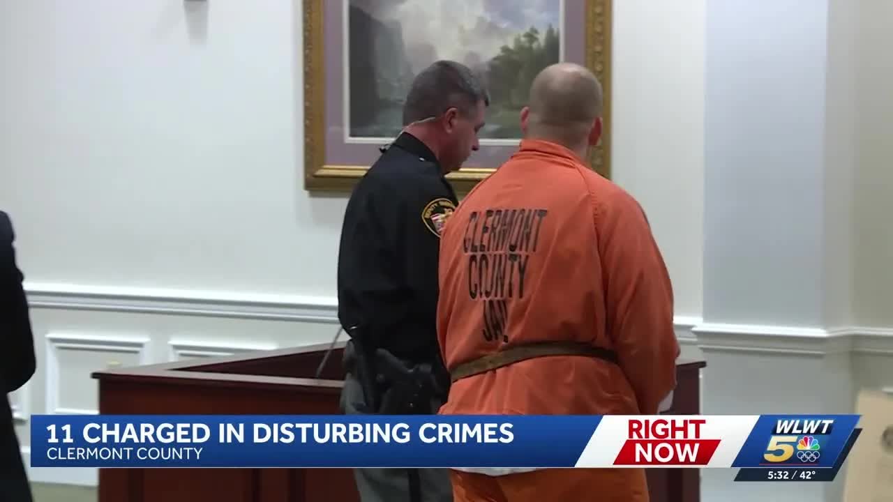 11 charged with child sex crimes in disturbing cases across Clermont County