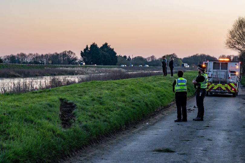 Crash in Wisbech: Search continues for missing man after car enters river