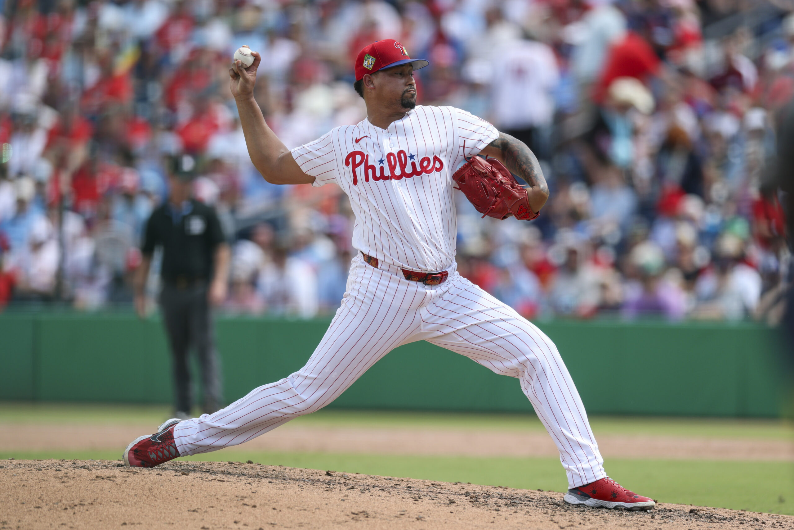 MLB: Spring Training-Atlanta Braves at Philadelphia Phillies