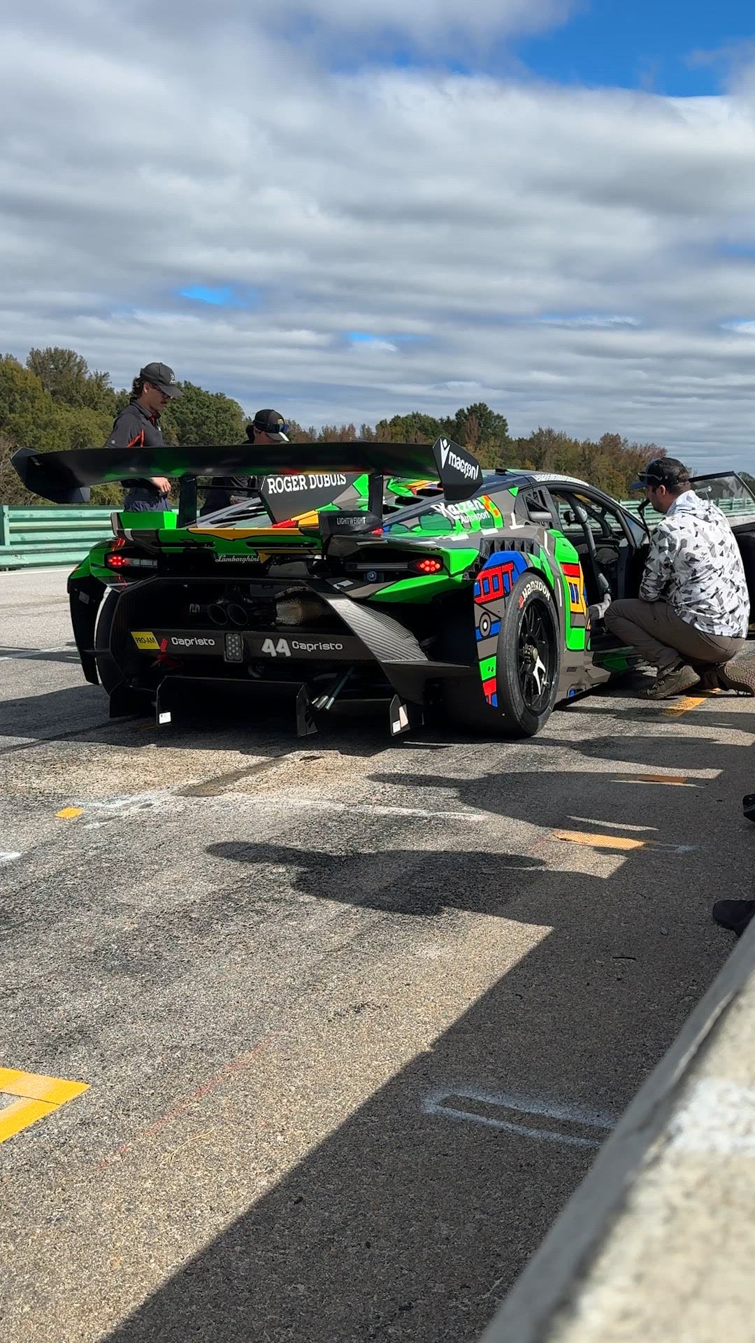 Lamborghini Huracan Super Trofeo Evo2 on track