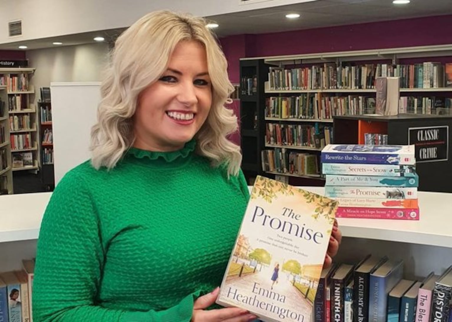 Bestselling NI author Emma Heatherington to champion myeloma patients as charity ambassador<br><br>