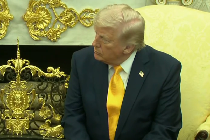 Fox News halted as Trump fumes at reporter with snarky four-word quip