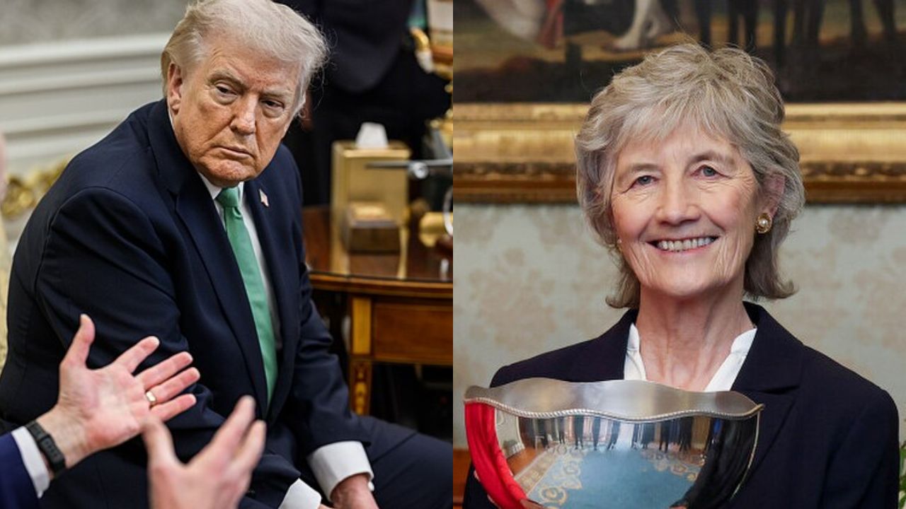 Donald Trump begår en bommert, da han svarer Irlands præsident om ...