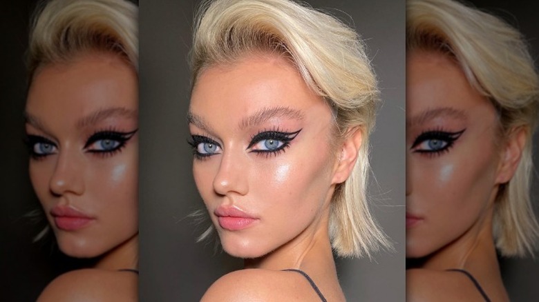 How to blend mod and grunge makeup trends for a cool modern aesthetic