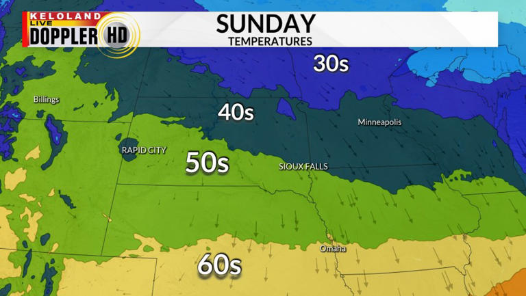 Record-breaking temperatures ahead; big cold front on Sunday